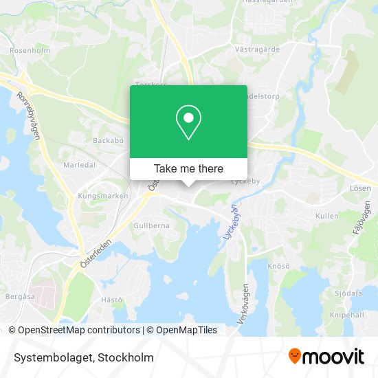 Systembolaget map