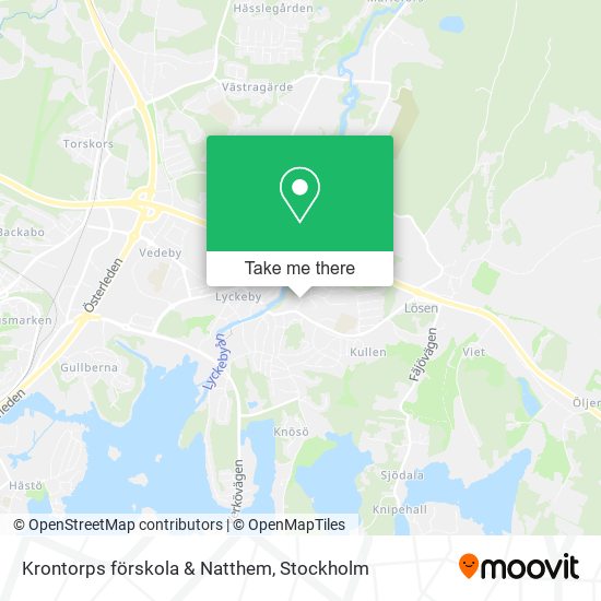 Krontorps förskola & Natthem map