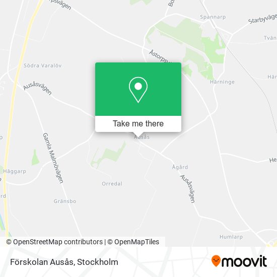 Förskolan Ausås map
