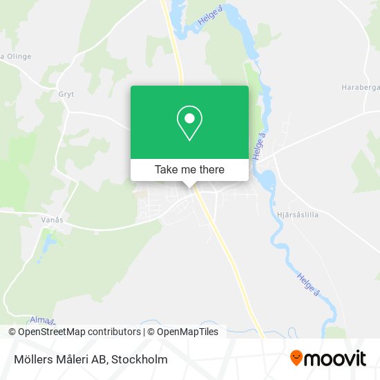 Möllers Måleri AB map