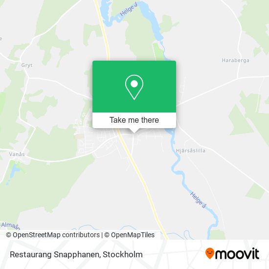 Restaurang Snapphanen map