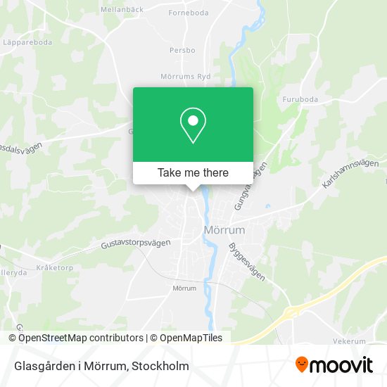 Glasgården i Mörrum map