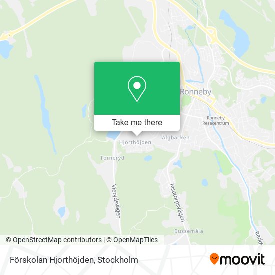 Förskolan Hjorthöjden map