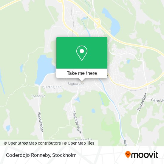 Coderdojo Ronneby map