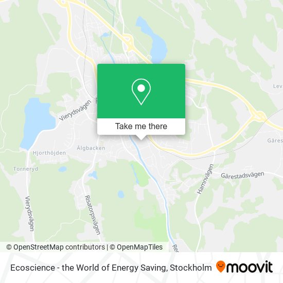 Ecoscience - the World of Energy Saving map