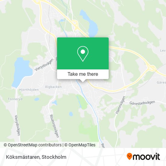 Köksmästaren map