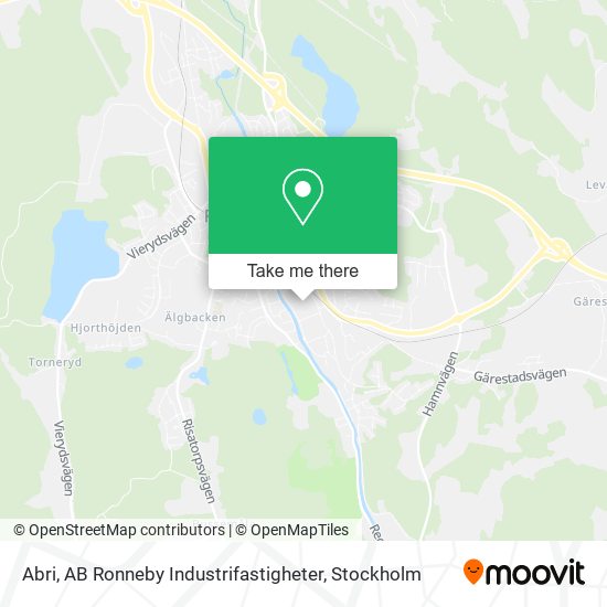 Abri, AB Ronneby Industrifastigheter map