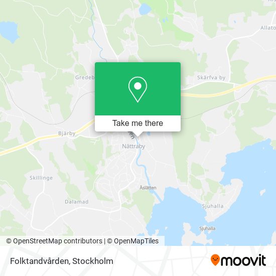 Folktandvården map