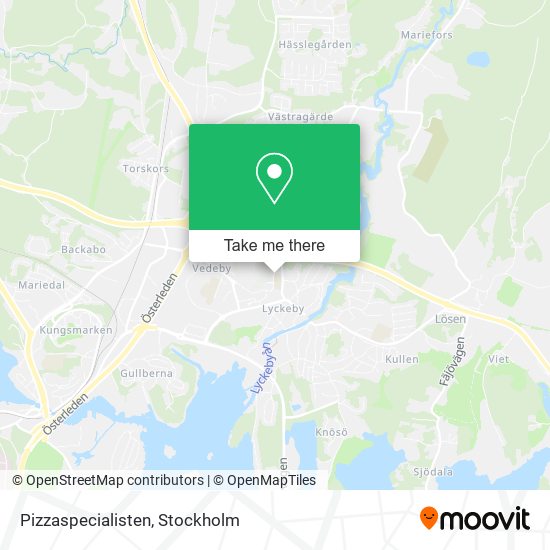 Pizzaspecialisten map