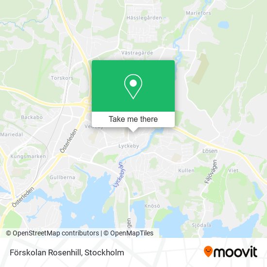 Förskolan Rosenhill map