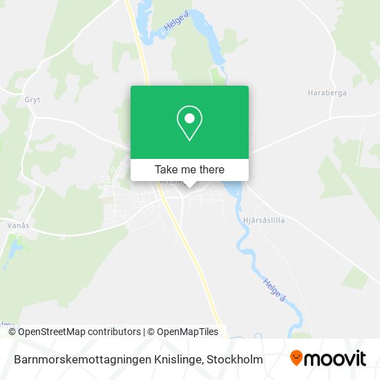 Barnmorskemottagningen Knislinge map