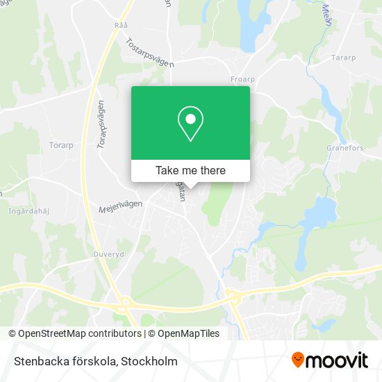 Stenbacka förskola map