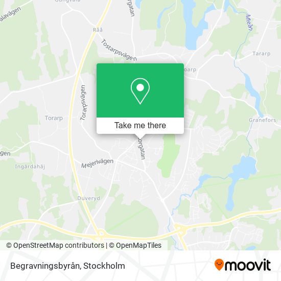 Begravningsbyrån map