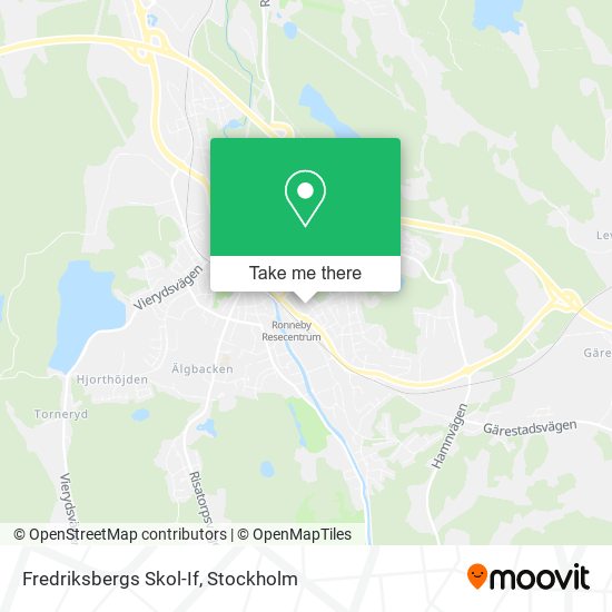 Fredriksbergs Skol-If map