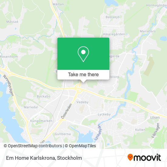 Em Home Karlskrona map