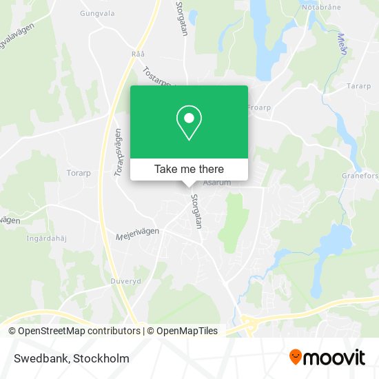 Swedbank map