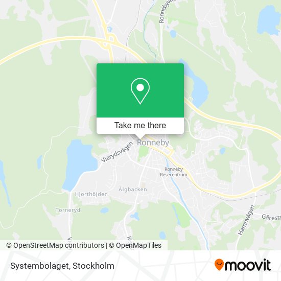 Systembolaget map