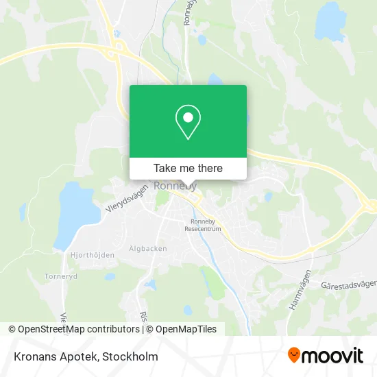 Kronans Apotek map