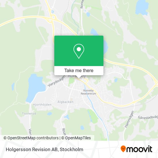 Holgersson Revision AB map