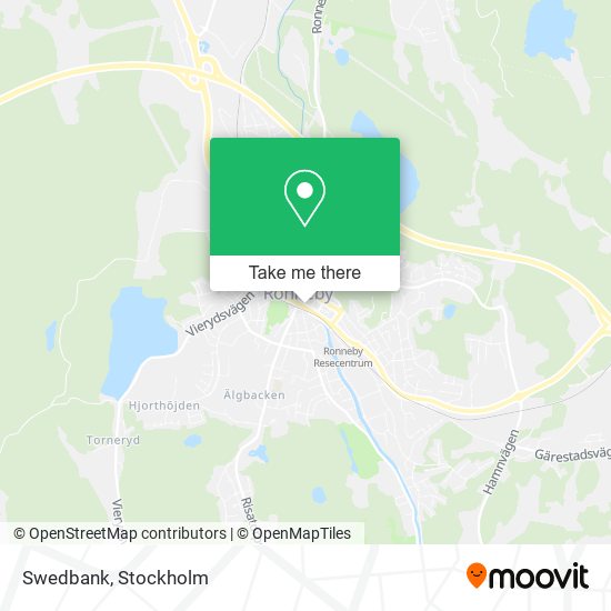 Swedbank map