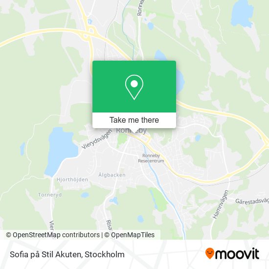 Sofia på Stil Akuten map