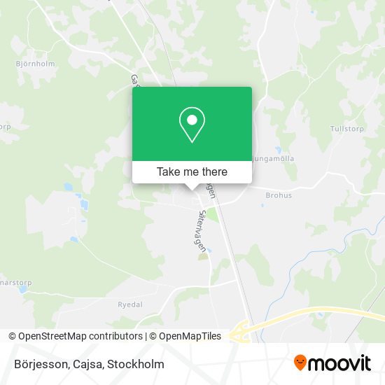 Börjesson, Cajsa map