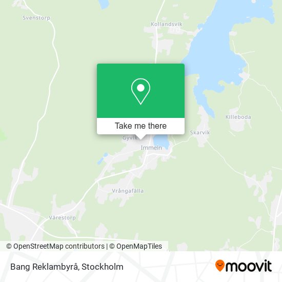 Bang Reklambyrå map