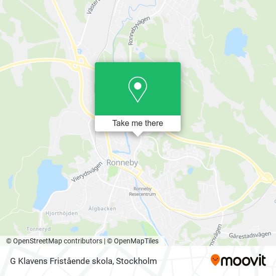 G Klavens Fristående skola map