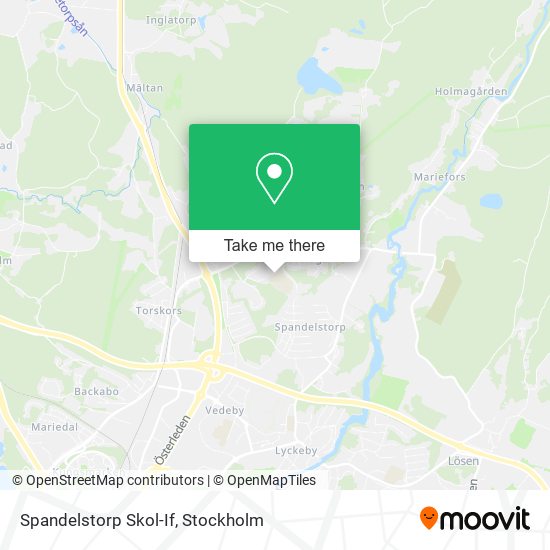 Spandelstorp Skol-If map