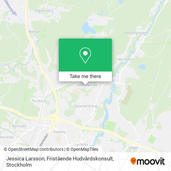 Jessica Larsson, Fristående Hudvårdskonsult map