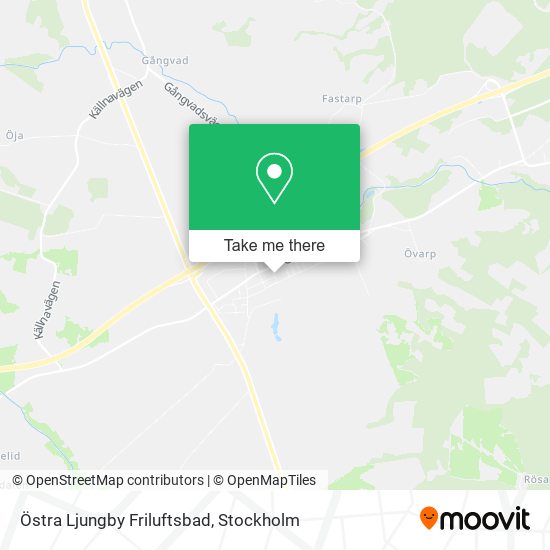 Östra Ljungby Friluftsbad map