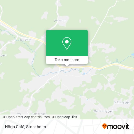 Hörja Café map
