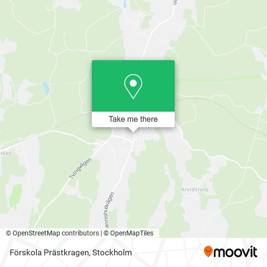 Förskola Prästkragen map