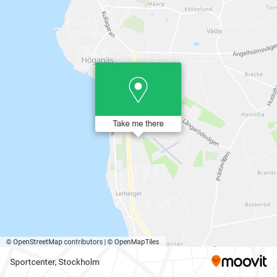 Sportcenter map