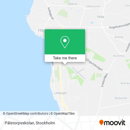 Pålstorpsskolan map