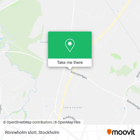 Rönneholm slott map