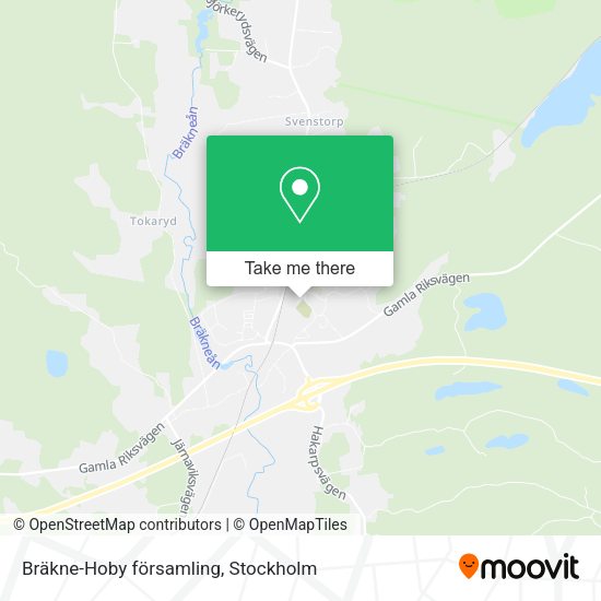 Bräkne-Hoby församling map