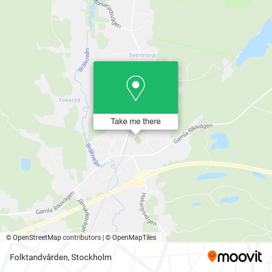 Folktandvården map