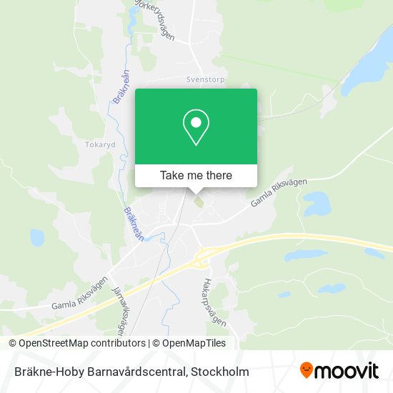 Bräkne-Hoby Barnavårdscentral map