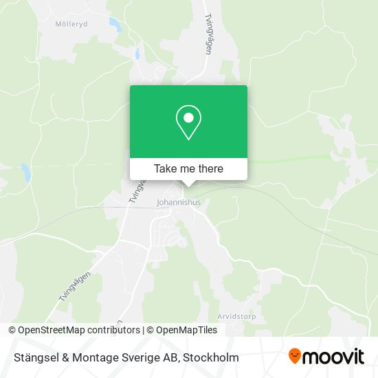 Stängsel & Montage Sverige AB map