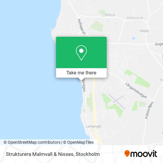 Strukturera Malmvall & Nisses map