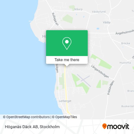 Höganäs Däck AB map