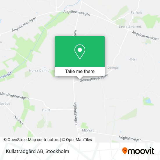 Kullaträdgård AB map