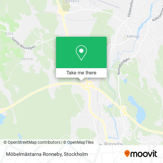 Möbelmästarna Ronneby map