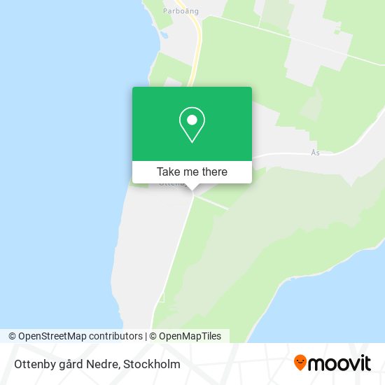 Ottenby gård Nedre map
