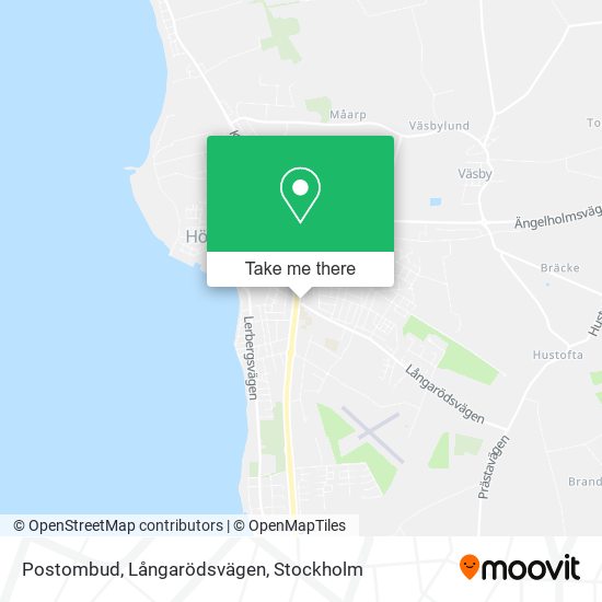 Postombud, Långarödsvägen map