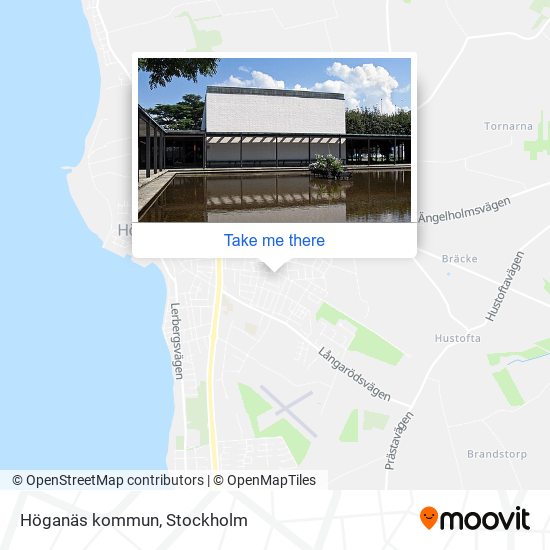 Höganäs kommun map