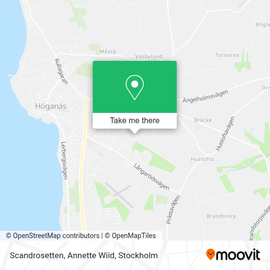 Scandrosetten, Annette Wiid map