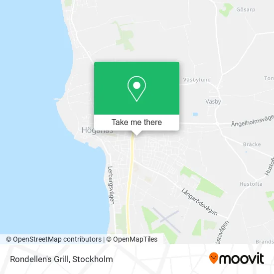 Rondellen's Grill map