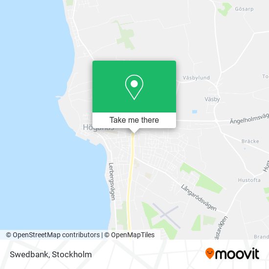 Swedbank map